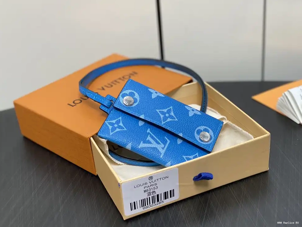 Aaa replica bags Card LOUIS Holder Necklace-7.6*10*0.5CM VUITTON 0607